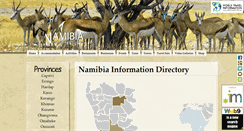 Desktop Screenshot of namibia-info.com